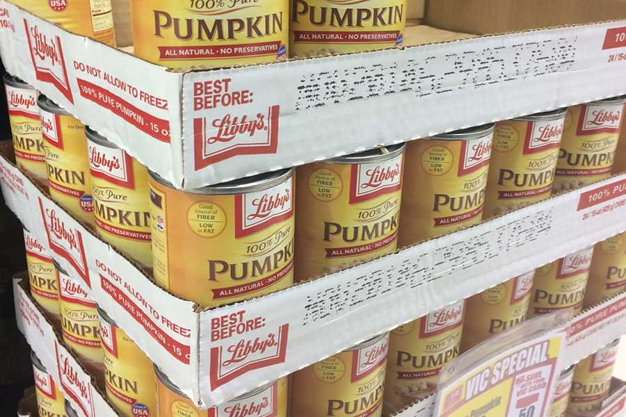 canned pumpkin