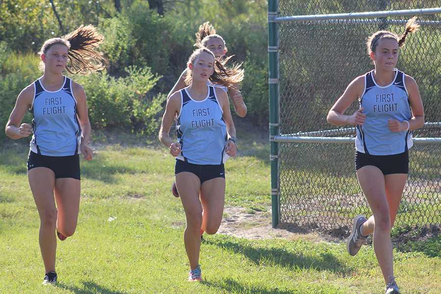 Members of the cross country team are looking forward to more success at the regional and state competitions.