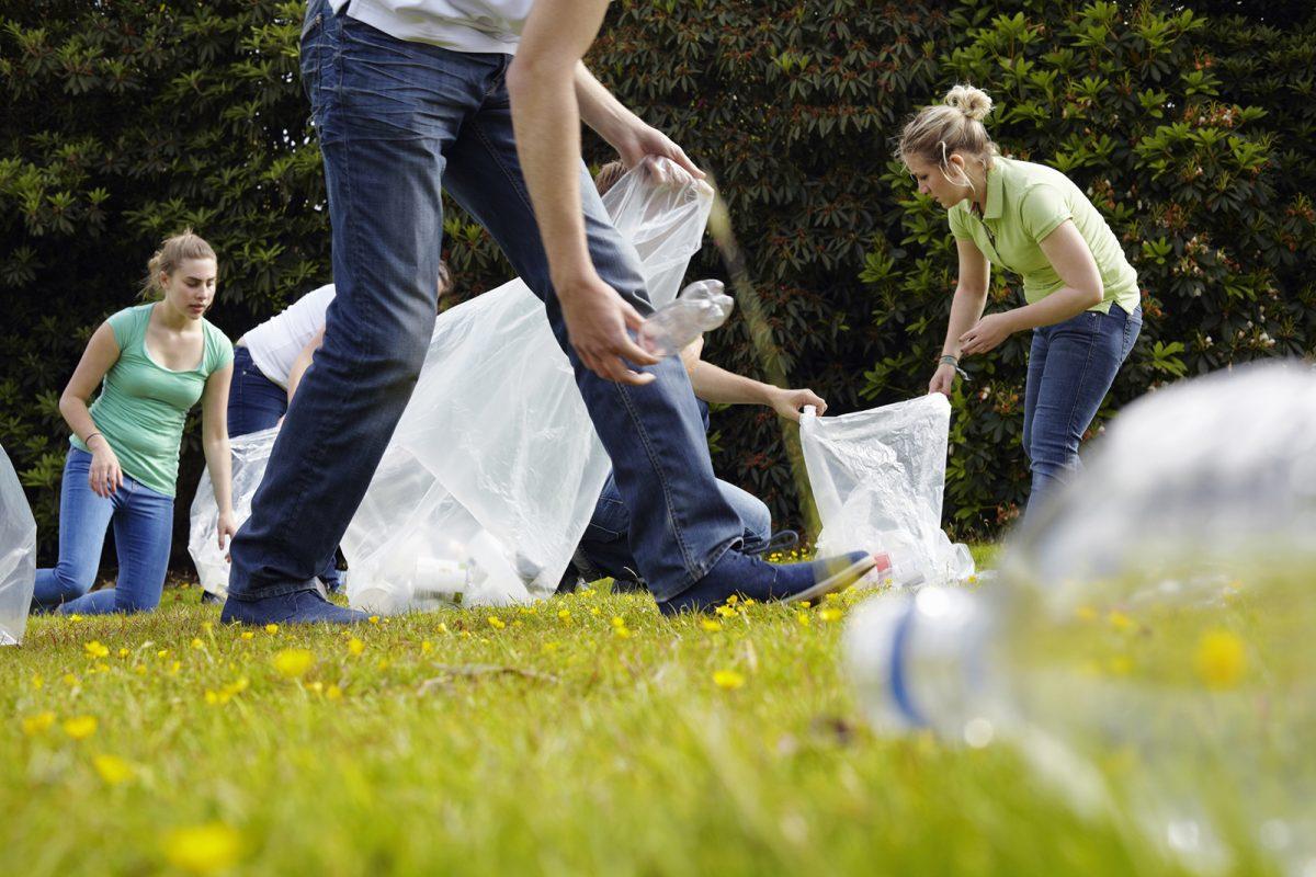 Picking up littered recycling is only one of many ways we can help the environment. (Photo_Concepts/Cultura RF/Getty Images North America/TNS)